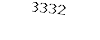 3332
