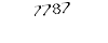 7787