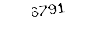 6791
