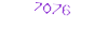 7076