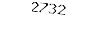 2732