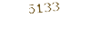 5133