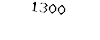 1300