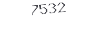 7532