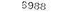 6988